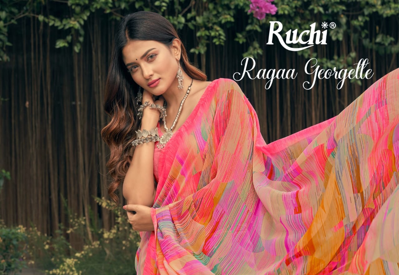 RUCHI SAREES RAGAA GEORGETTE VOL-4